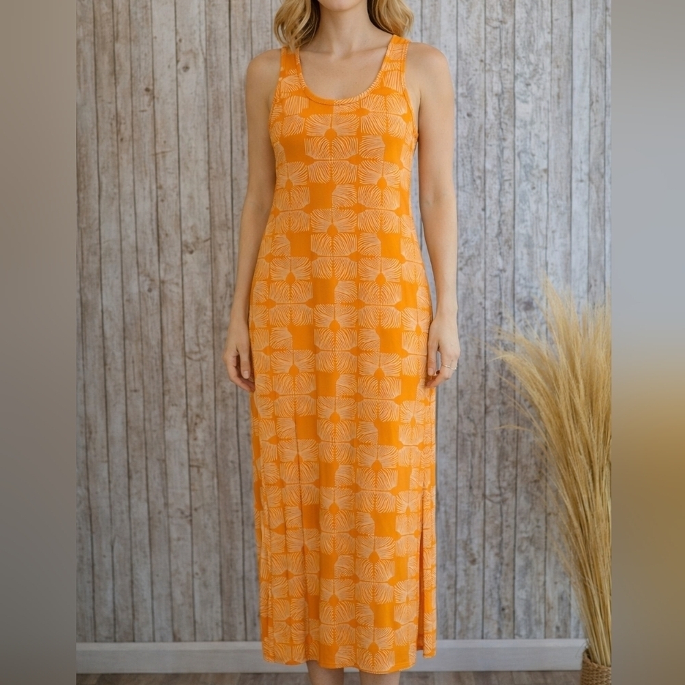 Women's U.S. Polo Assn.‎ Dress Size M Orange White